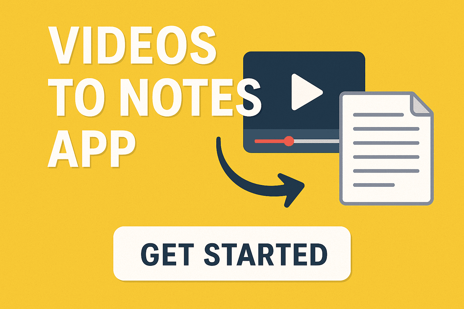 Videos to Notes App preview